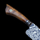 Aço Damasco – Edição Colecionador – Padrão Aleatório – 10" Lâmina